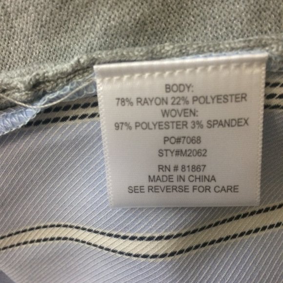 Olivia Sky Womens Large Mixed Media Knit Sweater - Picture 8 of 9